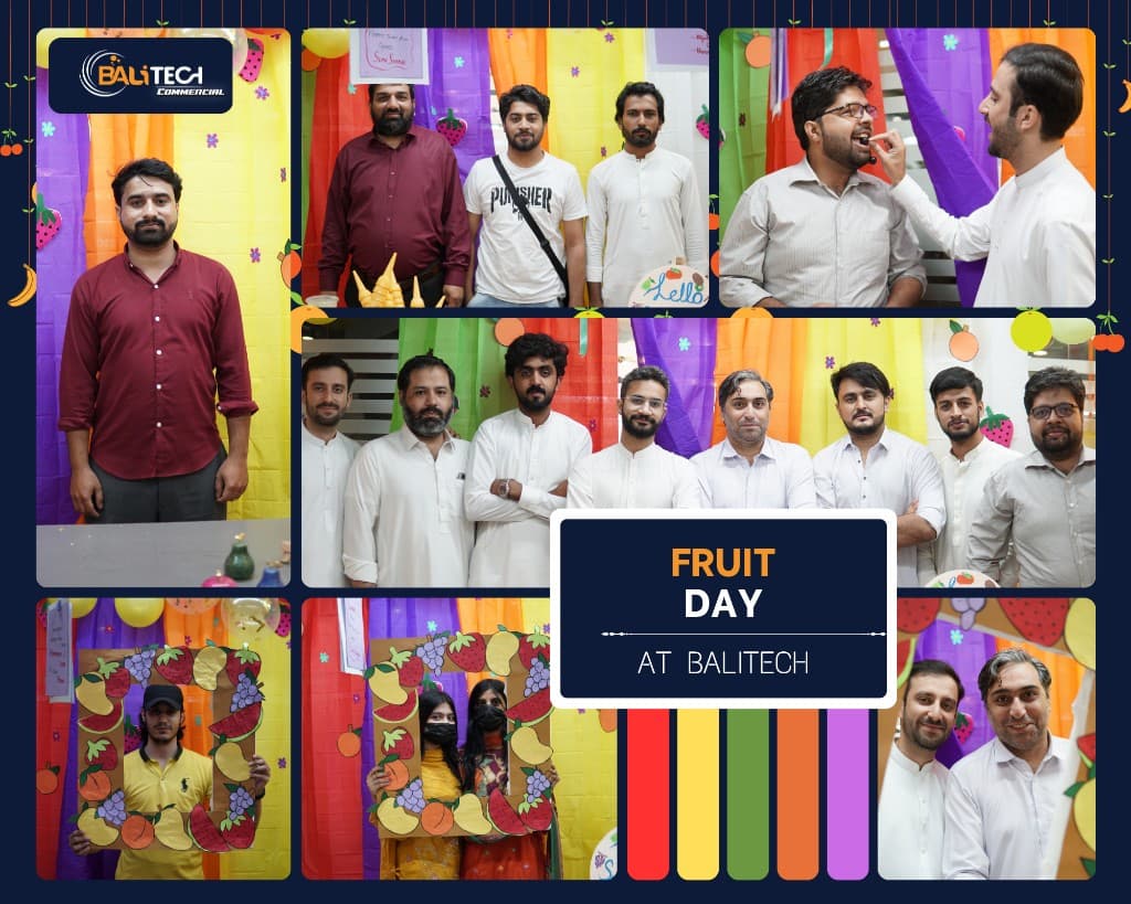BALITECH Culture Day and Prize Distribution — office celebration collage